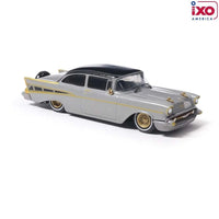 IXO AMERICA 1:64 1957 CHEVROLET BEL AIR - LOWRIDER - AI64014 Now Then & Forever Collectibles