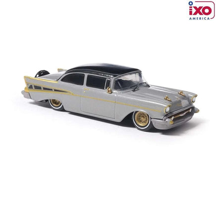 IXO AMERICA 1:64 1957 CHEVROLET BEL AIR - LOWRIDER - AI64014 Now Then & Forever Collectibles