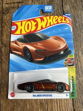 Hot Wheels McLaren Speedtail Super Treasure Hunt Now Then & Forever Collectibles