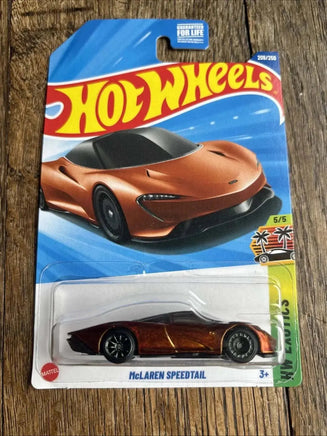 Hot Wheels McLaren Speedtail Super Treasure Hunt Now Then & Forever Collectibles