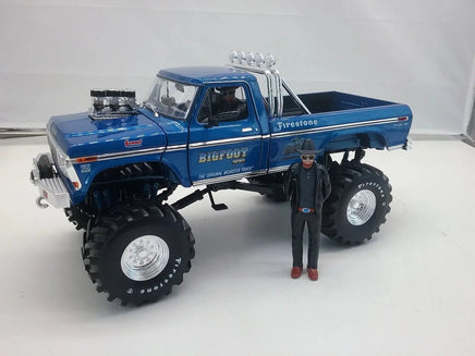Rare Bob Chandler Figurines Edition Bigfoot #1 Monster Truck 48 Inch tires 1:18 Now Then & Forever Collectibles