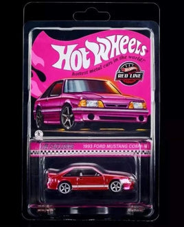 Hot Wheels 2023 RLC Redline Club 1993 FORD MUSTANG COBRA R Pink Party