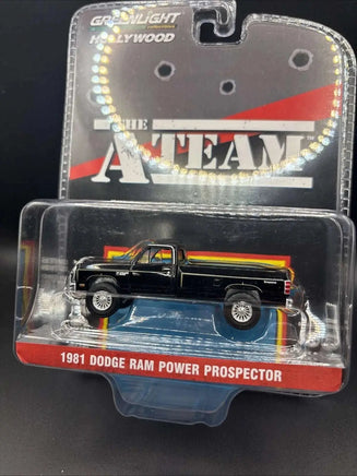 1:64 Hollywood Series 43 – The A-Team (1983-87 TV Series) – 1981 Dodge Power Ram Prospector Solid Pack - Evergreen Now Then & Forever Collectibles