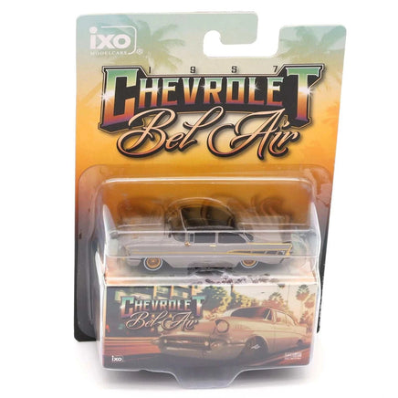 IXO AMERICA 1:64 1957 CHEVROLET BEL AIR - LOWRIDER - AI64014 Now Then & Forever Collectibles
