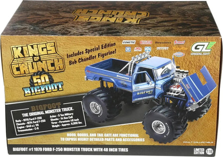 Rare Bob Chandler Figurines Edition Bigfoot #1 Monster Truck 48 Inch tires 1:18 Now Then & Forever Collectibles