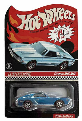 Hot Wheels 2010 RLC Club Exclusive Blue Custom AMC AMX