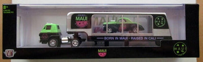 M2 Machines MAUI & SONS 1970 DODGE L600 COE & 1941 WILLYS COUPE #R56