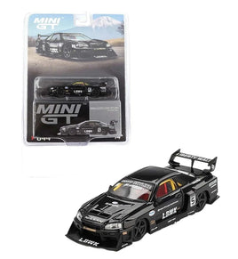 Mini GT 1:64 Nissan LB-ER34 Super Silhouette SKYLINE – Black