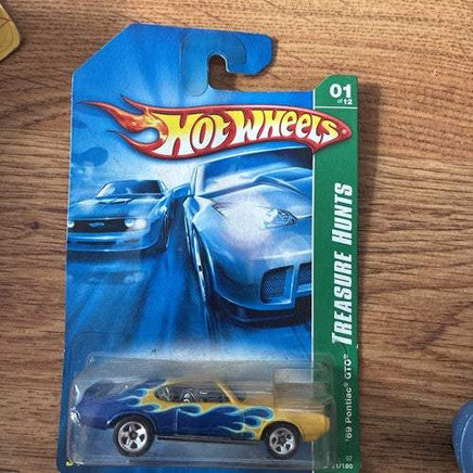 Hot Wheels Regular Treasure Hunt, ‘69 Pontiac GTO C56 Now Then & Forever Collectibles