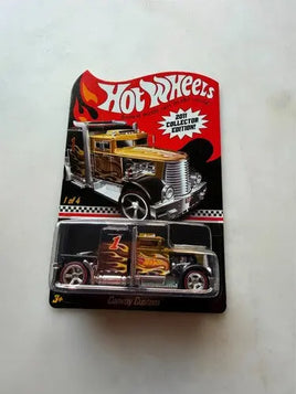 Hot Wheels RLC 2011 Collector Edition Convoy Custom Gold/Black KMART Mail-In Now Then & Forever Collectibles
