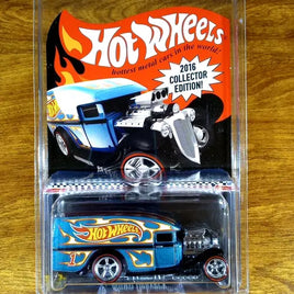 Hot Wheels RLC 2016 Collector Edition Mail-in Blown Delivery Teal Now Then & Forever Collectibles