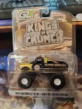 Greenlight King of Crunch 1971 Chevrolet K-10 Gulf Oil Special Now Then & Forever Collectibles