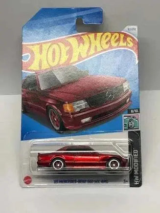 Hot Wheels Super Treasure Hunt HW Modified '89 Mercedes-Benz 560 SEC AMG 82/250 Now Then & Forever Collectibles