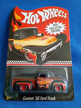 Hot wheels 2014 Collector Edition Custom 56 Ford Truck Mail In Now Then & Forever Collectibles