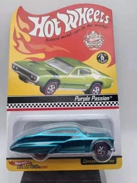 HOT WHEELS RLC 6TH NATIONALS AQUA PURPLE PASSION