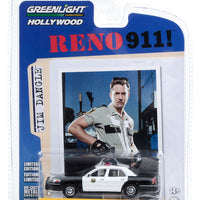 Hollywood Series 38 - Reno 911! (2003-09 TV Series) - Lieutenant Jim Dangle's 1998 Ford Crown Victoria Police Interceptor - Reno Sheriff's Department