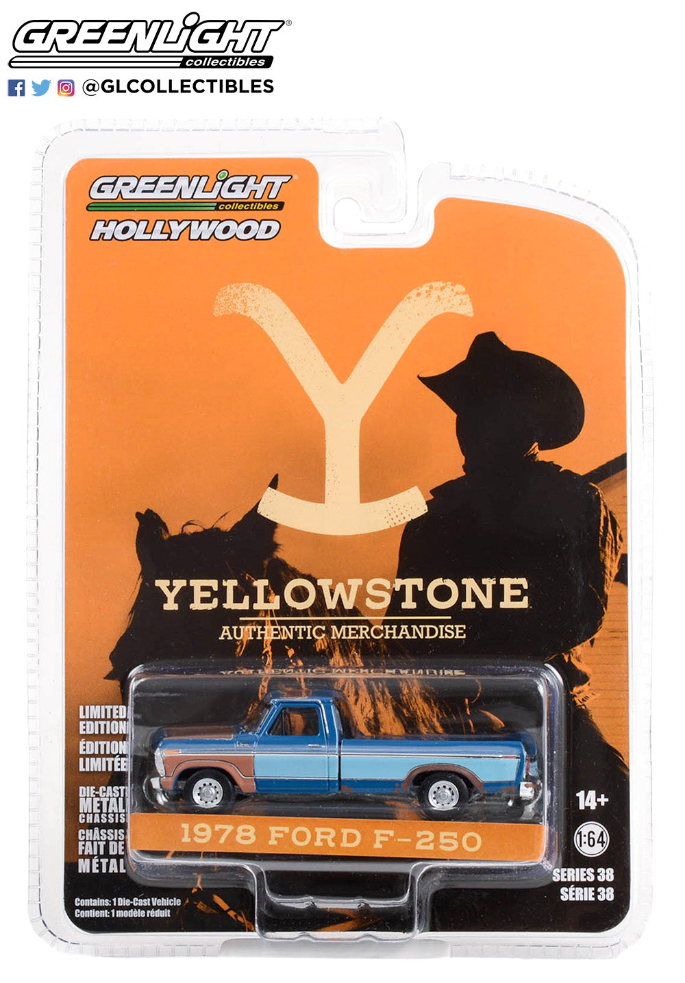 Hollywood Series 38 - Yellowstone (2018-Current TV Series) - 1978 Ford F-250 Solid Pack