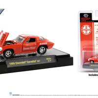 HOBBY EXCLUSIVE - Release 31500- DETROIT-MUSCLE - 1966 Chevrolet Corvette 427 3 car bundle - Free Shipping in US