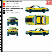 Hobby Exclusive release #31500-HS31 1987 Ford Mustang GT Custom