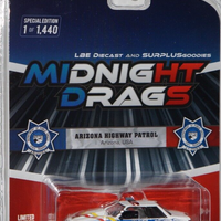 Greenlight 1/64 1993 Ford Mustang Custom Arizona Highway Patrol Midnight Drags