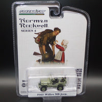 2022 GREENLIGHT 1945 WILLYS MB JEEP MILITARY NORMAN ROCKWELL SERIES 4