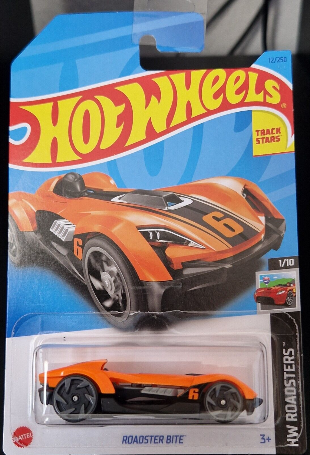 Hot Wheels 2023 Roadster Bite *12/250 HW Roadsters *1/10
