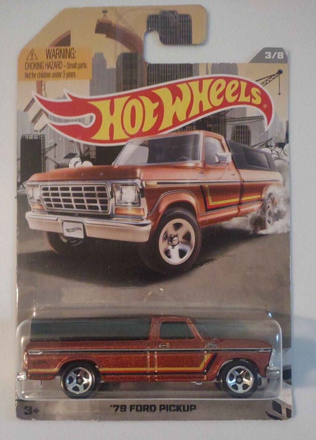 Hot Wheels - '79 Ford F-150 Pickup with Camper Shell - Walmart Exclusive