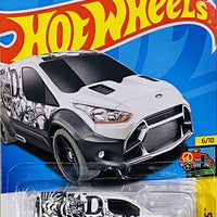 Hot Wheels Ford Transit Connect White 2023 C Case