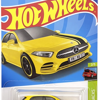 Hot Wheels 2022 #18 - '19 Mercedes-Benz A-Class (Yellow)