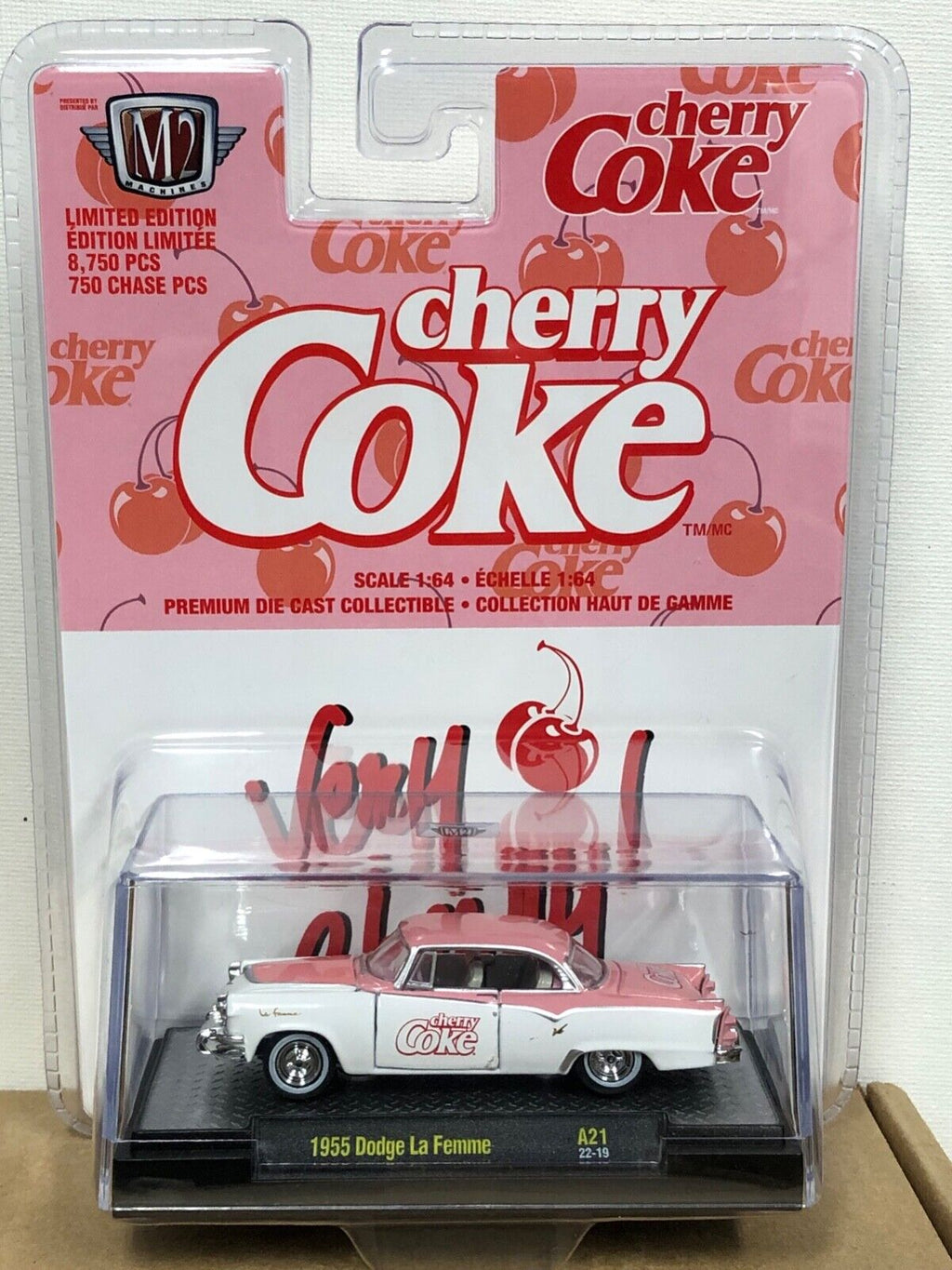 M2 Machines Coca-Cola - 1955 Dodge La Femme CHERRY COKE